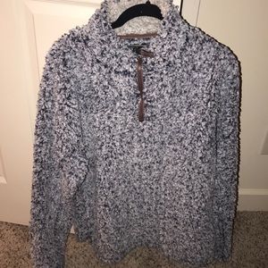 Navy women's True Grit pullover